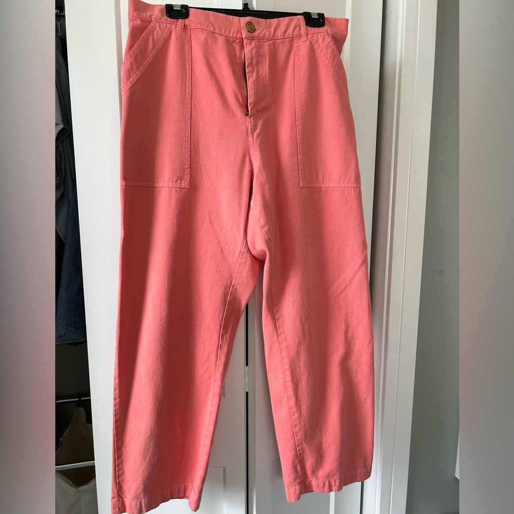 Flamingo Pink Big Bud Press Work Pants